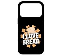 Carcasa para iPhone 17 Pro I Love Bread - Trigo Gluten Comida Tostada Pan