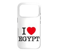 Carcasa para iPhone 17 Pro I Love Egypt Graphic Tees - Novelty T-Shirts & Cool Designs