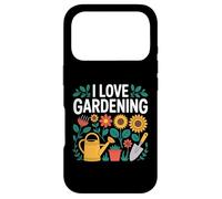 Carcasa para iPhone 17 Pro I Love Gardening Enthusiast Bloom Cita