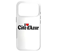 Carcasa para iPhone 17 Pro I Love Heart Cote D'AZUR LA Riviera Francesa Niza MÓNACO