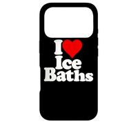 Carcasa para iPhone 17 Pro I Love Heart Ice BAÑOS Cold TUBS