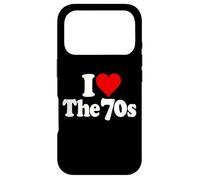 Carcasa para iPhone 17 Pro I Love Heart The 70s 1970s DECADA