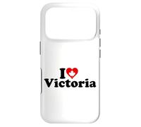 Carcasa para iPhone 17 Pro I Love Heart Victoria British Columbia CANADÁ