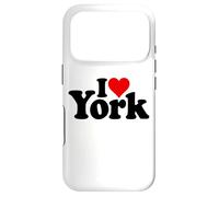 Carcasa para iPhone 17 Pro I Love Heart York North Yorkshire Inglaterra