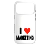 Carcasa para iPhone 17 Pro I Love Marketing - Heart Funny Ads Agencia de Publicidad Publicidad
