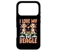Carcasa para iPhone 17 Pro I Love My Fat Beagle