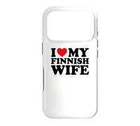 Carcasa para iPhone 17 Pro I Love My Finnish Wife