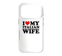 Carcasa para iPhone 17 Pro I Love My Italian Wife