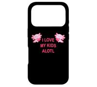 Carcasa para iPhone 17 Pro I Love My Kids Alotl: Cute Axolotl Pun Mom & Dad Parent
