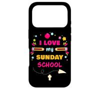 Carcasa para iPhone 17 Pro I Love My Sunday School - Christian Church Teacher & Girls
