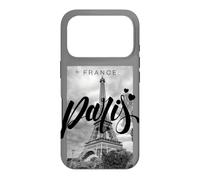 Carcasa para iPhone 17 Pro I Love Paris, Cool Real Paris France Skyline Fashion Design