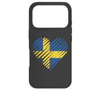 Carcasa para iPhone 17 Pro I Love Sweden Love Sverige Swedish Roots