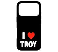 Carcasa para iPhone 17 Pro I Love Troy - Corazón