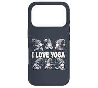 Carcasa para iPhone 17 Pro I Love Yoga Saying For Women and Men with Yoga Poses GNOME