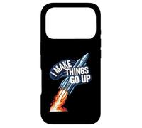 Carcasa para iPhone 17 Pro I Make Things Go Up Funny Rocket Launch Space Engineering