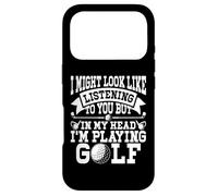 Carcasa para iPhone 17 Pro I Might Look Like Listening To You But In My Head Im Playing