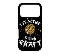 Carcasa para iPhone 17 Pro I Practice Stitch Craft - Yarn Knitting - Knitter's Gift