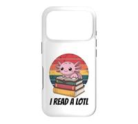 Carcasa para iPhone 17 Pro I Read Alotl Axolotl