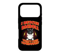 Carcasa para iPhone 17 Pro I Rescue Ragdoll Cat What's Your Superpower Funny Cats Lover