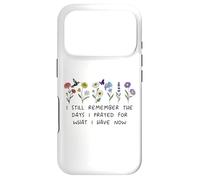 Carcasa para iPhone 17 Pro I Still Remember The Days I Prayed Sign,Christian Prayer Mom