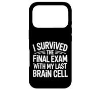 Carcasa para iPhone 17 Pro I Survived The Final Exam with My Last Brain Cell -