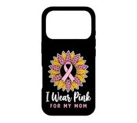 Carcasa para iPhone 17 Pro I Wear Pink For My Mom Breast Cancer Awareness