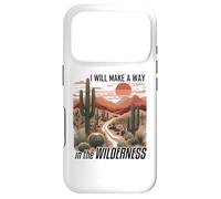 Carcasa para iPhone 17 Pro I Will Make a Way in The Wilderness Bible Verse Isaiah 43:19