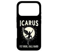 Carcasa para iPhone 17 Pro Ícaro Divertida Mitología Griega