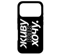 Carcasa para iPhone 17 Pro Ich lebe so wie ich Will! Dicho en Rusia