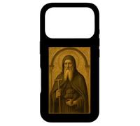 Carcasa para iPhone 17 Pro Icono católico de San Antonio Abad