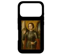 Carcasa para iPhone 17 Pro Icono católico de Santa Juana de Arco