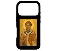 Carcasa para iPhone 17 Pro Icono ortodoxo de San Spyridon el Taumaturgo