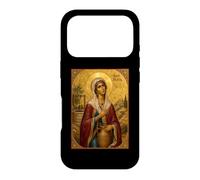 Carcasa para iPhone 17 Pro Icono ortodoxo de Santa Fotina, la Mujer samaritana