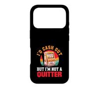 Carcasa para iPhone 17 Pro ID Cash out No Un Quitter Retro Slot Machine Casino