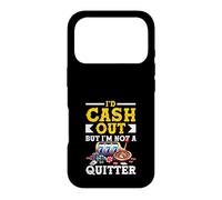 Carcasa para iPhone 17 Pro ID Cash out No Una Ranura de Ruleta de Casino Quitter