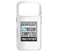 Carcasa para iPhone 17 Pro Idea de Regalo de jubilación Antropólogo Jubilado