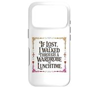 Carcasa para iPhone 17 Pro IF Lost I Walked Through A Wardrobe AT LUNCHTIME