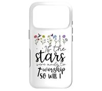Carcasa para iPhone 17 Pro If The Stars were Made to Worship So Will I Trust God Jesus
