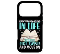 Carcasa para iPhone 17 Pro If Things go Wrong in Life, Simply Scream Plot Twist