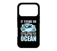 Carcasa para iPhone 17 Pro If You On Land Throe Me Back Into The Ocean Scuba Diving