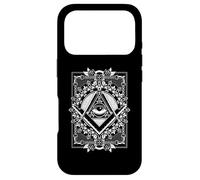 Carcasa para iPhone 17 Pro Illuminati All Seeing Eye Freemasonry Freemason Masonry