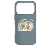 Carcasa para iPhone 17 Pro Ilustración caprichosa del Zorro del Paraguas