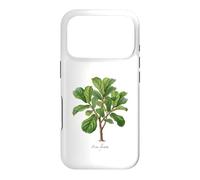 Carcasa para iPhone 17 Pro Ilustración de Planta de Higo de Hoja de violín