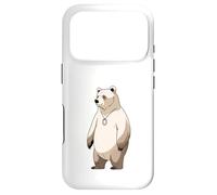 Carcasa para iPhone 17 Pro Ilustración Simbólica de Oso con Herradura
