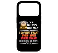 Carcasa para iPhone 17 Pro I'm A Grumpy Old Man I Do What I Want When I Want Funny