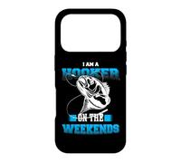 Carcasa para iPhone 17 Pro I'm A Hooker On The Weekend Funny Fishing Fisherman