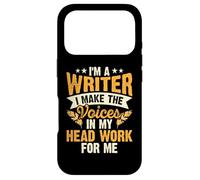 Carcasa para iPhone 17 Pro I'm A Writer I Make The Voices In My Head Work For Me
