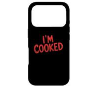 Carcasa para iPhone 17 Pro I'm Cooked Slang Design
