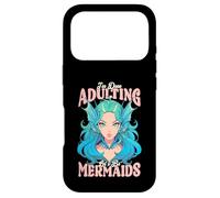 Carcasa para iPhone 17 Pro I'm Done Adulting, Let's Be Mermaids