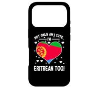 Carcasa para iPhone 17 Pro I'm Eritrean Too Cute Eritrea Bandera Corazón Diseño